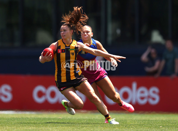 AFLW 2024 Second Qualifying Final - Hawthorn v Brisbane - A-55662902