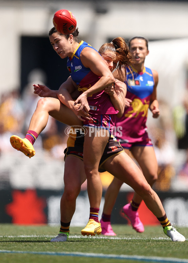 AFLW 2024 Second Qualifying Final - Hawthorn v Brisbane - A-55662903