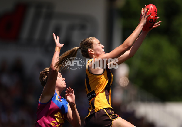 AFLW 2024 Second Qualifying Final - Hawthorn v Brisbane - A-55662904