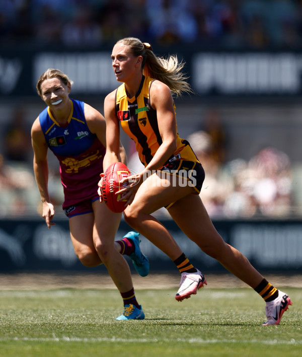 AFLW 2024 Second Qualifying Final - Hawthorn v Brisbane - A-55662907