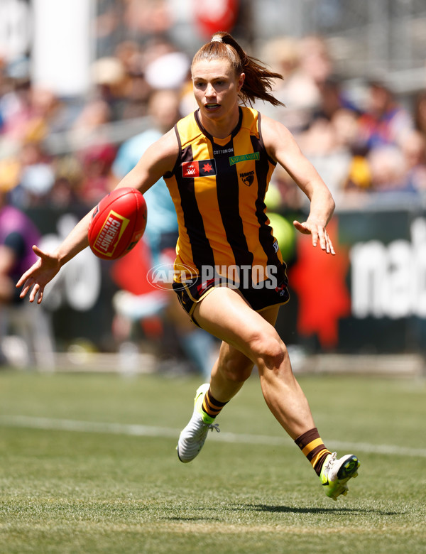 AFLW 2024 Second Qualifying Final - Hawthorn v Brisbane - A-55665954