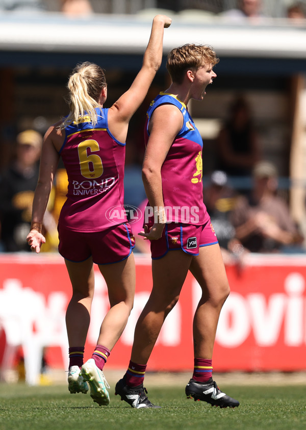 AFLW 2024 Second Qualifying Final - Hawthorn v Brisbane - A-55666003