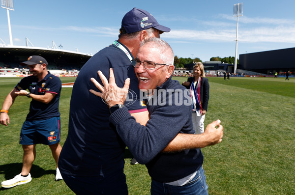 AFLW 2024 Second Qualifying Final - Hawthorn v Brisbane - A-55666047