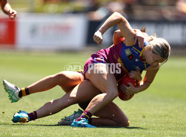 AFLW 2024 Second Qualifying Final - Hawthorn v Brisbane - A-55666072