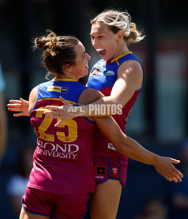 AFLW 2024 Second Qualifying Final - Hawthorn v Brisbane - A-55666074