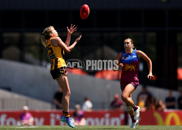 AFLW 2024 Second Qualifying Final - Hawthorn v Brisbane - A-55666085