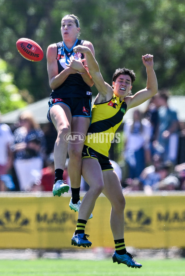 AFLW 2024 Second Elimination Final - Port Adelaide v Richmond - A-55666148