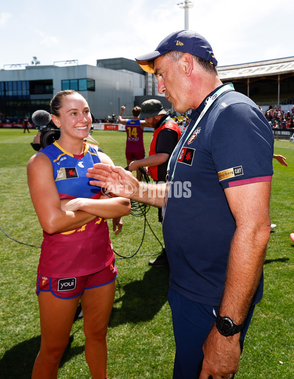 AFLW 2024 Second Qualifying Final - Hawthorn v Brisbane - A-55666149