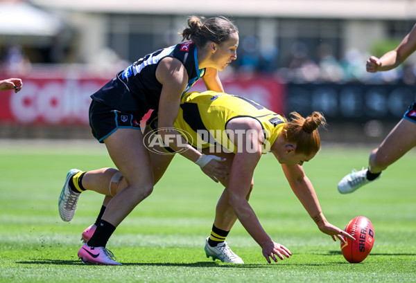 AFLW 2024 Second Elimination Final - Port Adelaide v Richmond - A-55668580