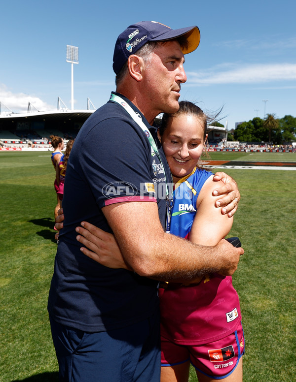 AFLW 2024 Second Qualifying Final - Hawthorn v Brisbane - A-55668586