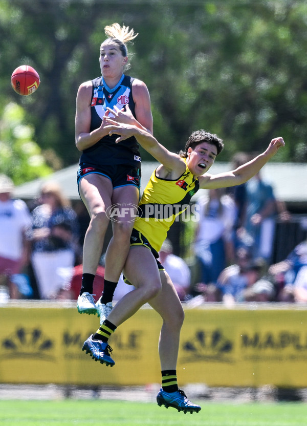 AFLW 2024 Second Elimination Final - Port Adelaide v Richmond - A-55668591