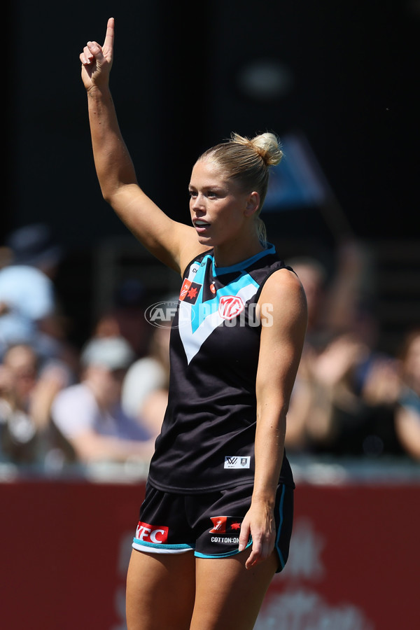 AFLW 2024 Second Elimination Final - Port Adelaide v Richmond - A-55668597