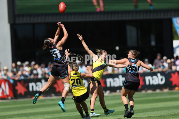 AFLW 2024 Second Elimination Final - Port Adelaide v Richmond - A-55668796