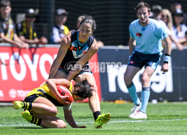 AFLW 2024 Second Elimination Final - Port Adelaide v Richmond - A-55668841