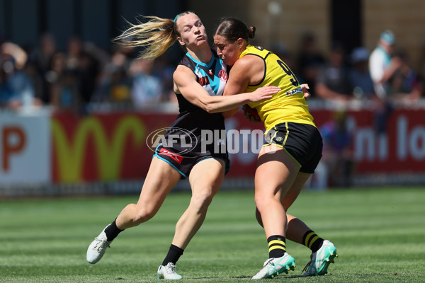 AFLW 2024 Second Elimination Final - Port Adelaide v Richmond - A-55668855