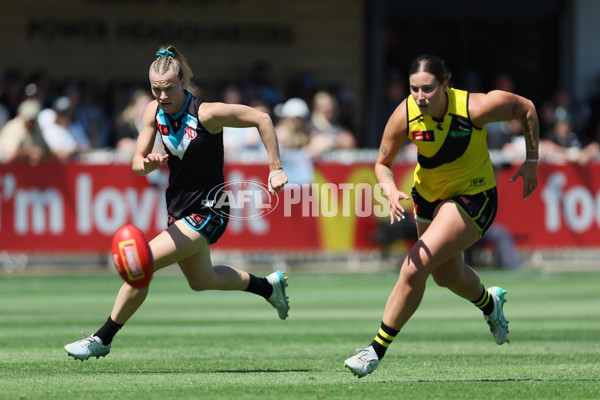 AFLW 2024 Second Elimination Final - Port Adelaide v Richmond - A-55668856