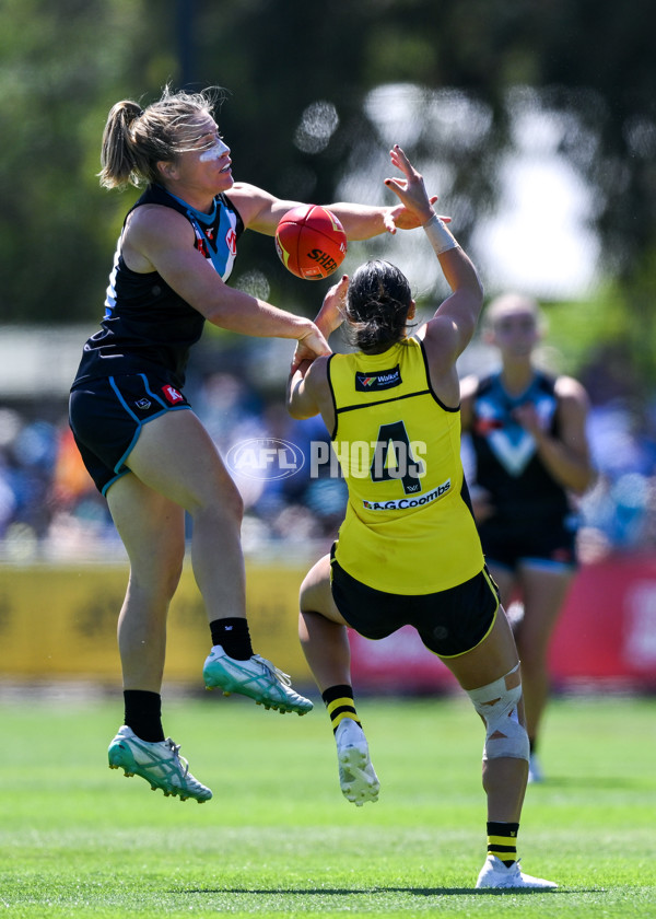 AFLW 2024 Second Elimination Final - Port Adelaide v Richmond - A-55668866