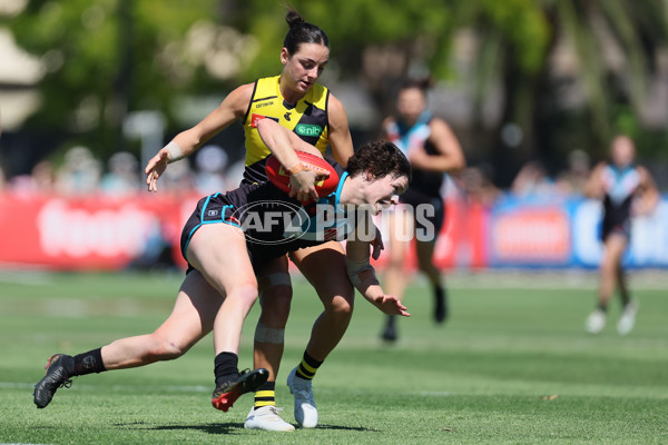 AFLW 2024 Second Elimination Final - Port Adelaide v Richmond - A-55668869