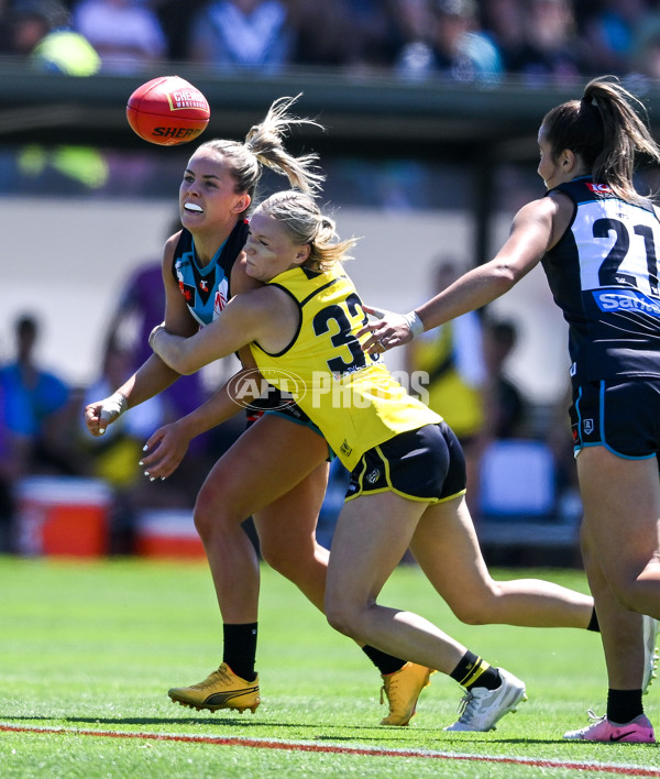 AFLW 2024 Second Elimination Final - Port Adelaide v Richmond - A-55668873