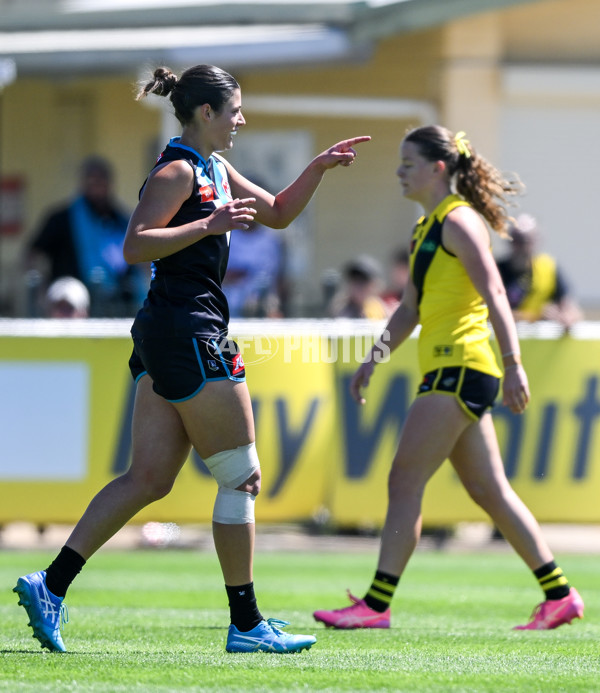 AFLW 2024 Second Elimination Final - Port Adelaide v Richmond - A-55671107