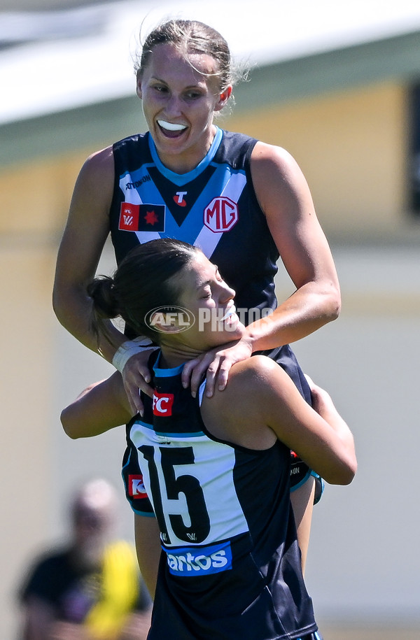 AFLW 2024 Second Elimination Final - Port Adelaide v Richmond - A-55671111