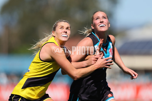 AFLW 2024 Second Elimination Final - Port Adelaide v Richmond - A-55671112