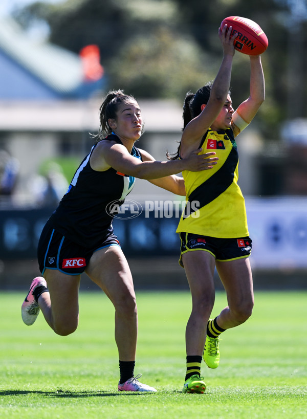 AFLW 2024 Second Elimination Final - Port Adelaide v Richmond - A-55671135