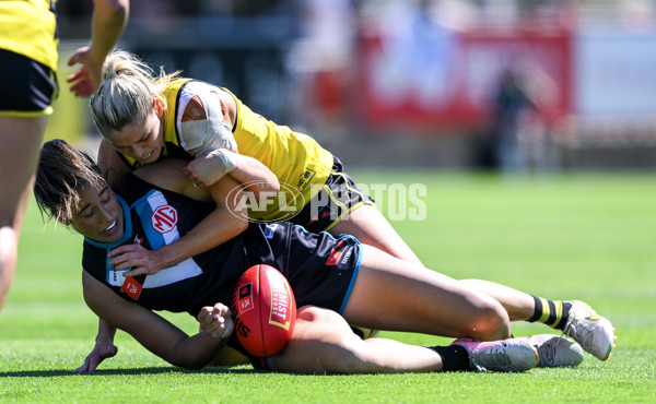 AFLW 2024 Second Elimination Final - Port Adelaide v Richmond - A-55671165