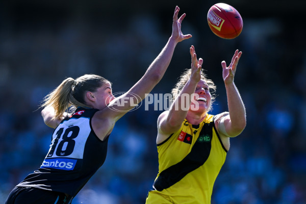 AFLW 2024 Second Elimination Final - Port Adelaide v Richmond - A-55671185