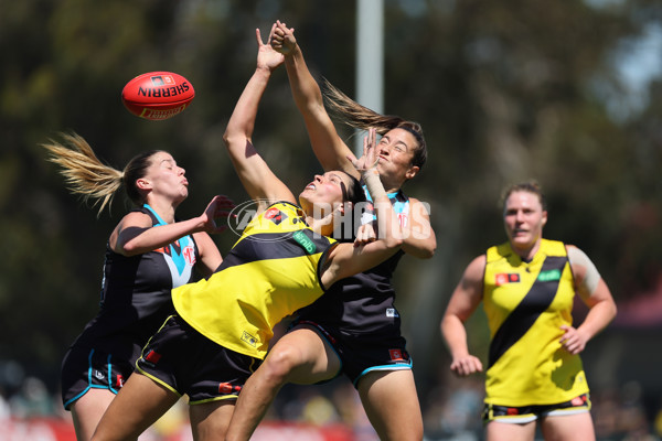 AFLW 2024 Second Elimination Final - Port Adelaide v Richmond - A-55671191