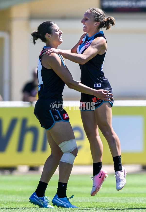 AFLW 2024 Second Elimination Final - Port Adelaide v Richmond - A-55671215