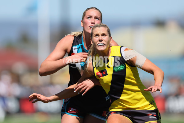 AFLW 2024 Second Elimination Final - Port Adelaide v Richmond - A-55671218