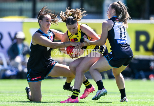 AFLW 2024 Second Elimination Final - Port Adelaide v Richmond - A-55671221