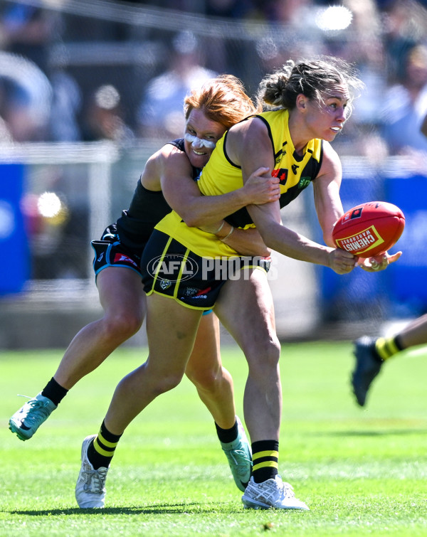 AFLW 2024 Second Elimination Final - Port Adelaide v Richmond - A-55671224