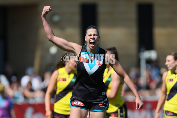 AFLW 2024 Second Elimination Final - Port Adelaide v Richmond - A-55671225