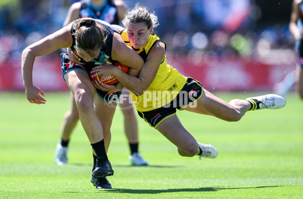 AFLW 2024 Second Elimination Final - Port Adelaide v Richmond - A-55671239