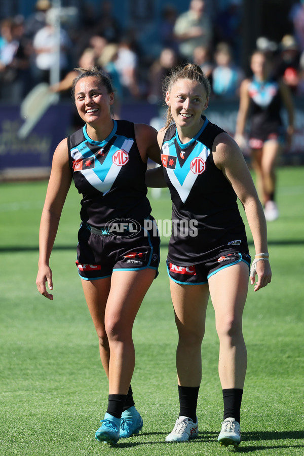 AFLW 2024 Second Elimination Final - Port Adelaide v Richmond - A-55671267