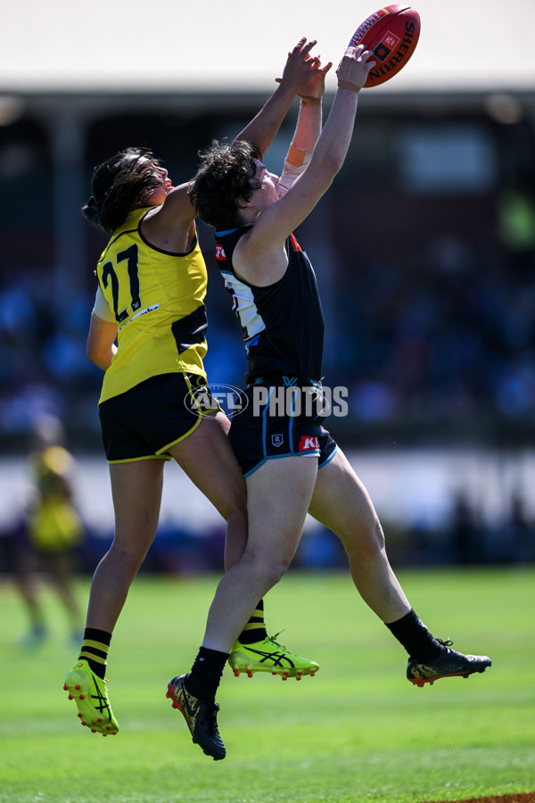 AFLW 2024 Second Elimination Final - Port Adelaide v Richmond - A-55671283