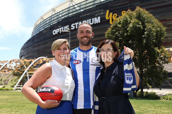 AFL 2024 Media - North Melbourne Media Opportunity 131124 - A-55692120