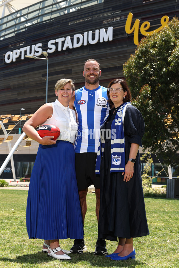 AFL 2024 Media - North Melbourne Media Opportunity 131124 - A-55692121