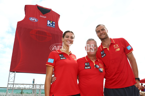 AFL 2024 Media - Gold Coast Brand Reveal - A-55696004