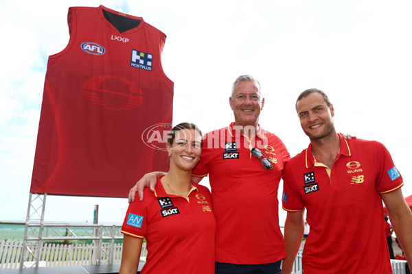 AFL 2024 Media - Gold Coast Brand Reveal - A-55696008