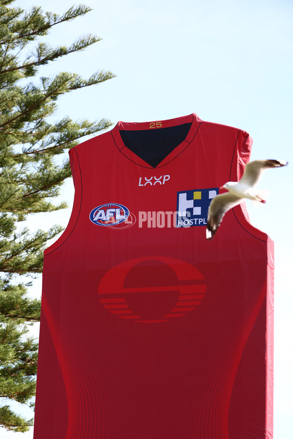 AFL 2024 Media - Gold Coast Brand Reveal - A-55696009