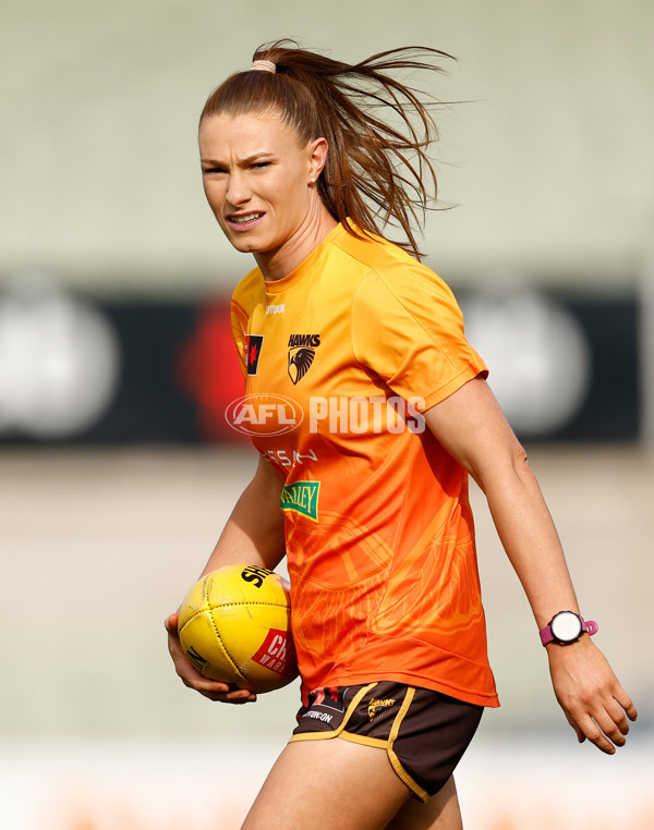 AFLW 2024 Second Semi Final - Hawthorn v Port Adelaide - A-55704913