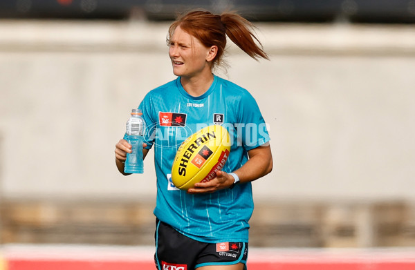 AFLW 2024 Second Semi Final - Hawthorn v Port Adelaide - A-55704914