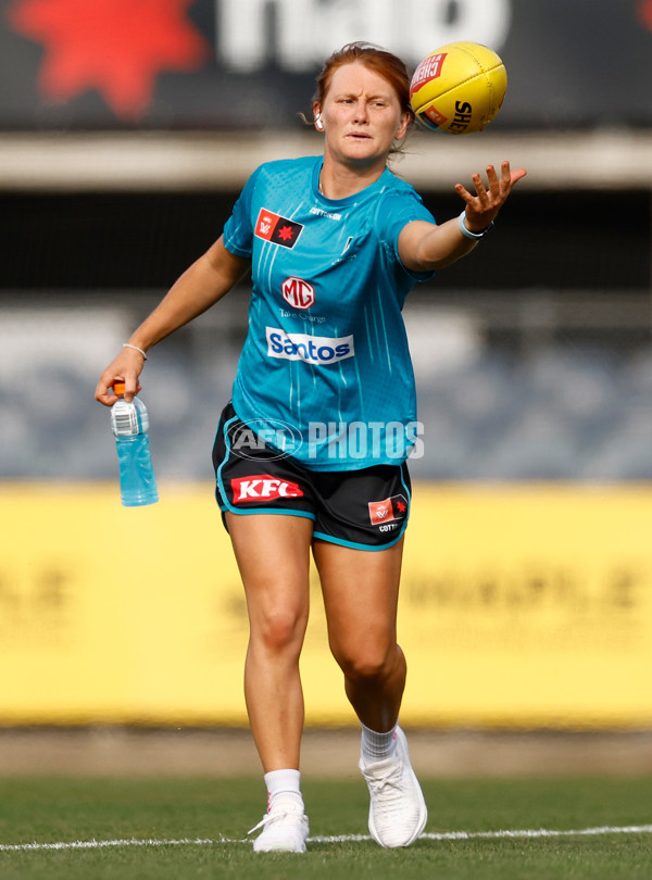 AFLW 2024 Second Semi Final - Hawthorn v Port Adelaide - A-55704916