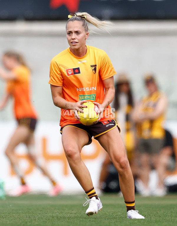 AFLW 2024 Second Semi Final - Hawthorn v Port Adelaide - A-55705940