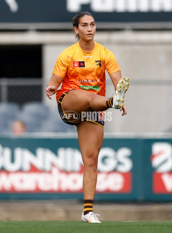 AFLW 2024 Second Semi Final - Hawthorn v Port Adelaide - A-55705942