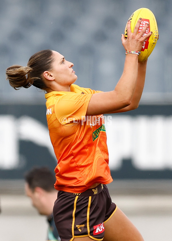 AFLW 2024 Second Semi Final - Hawthorn v Port Adelaide - A-55707793