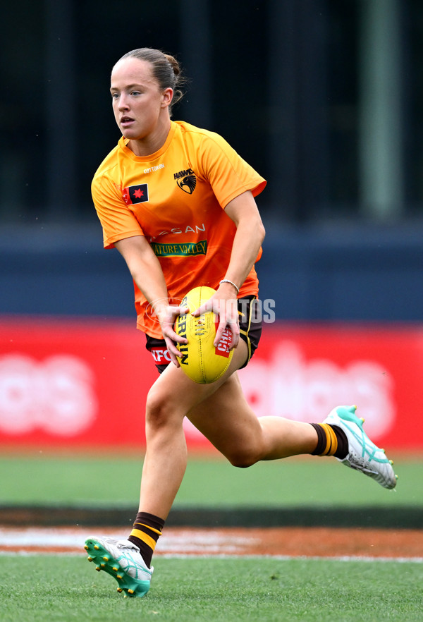 AFLW 2024 Second Semi Final - Hawthorn v Port Adelaide - A-55707846